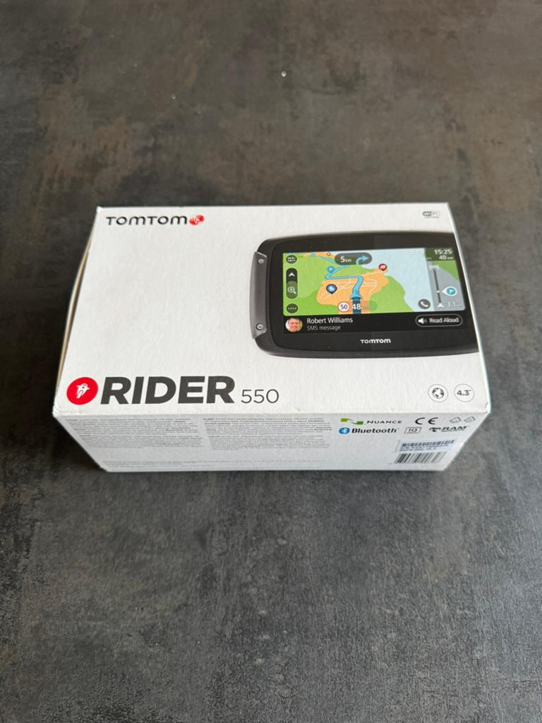 TomTom Rider 550 compleet (motornavigatie), Motoren, Ophalen of Verzenden, Zo goed als nieuw