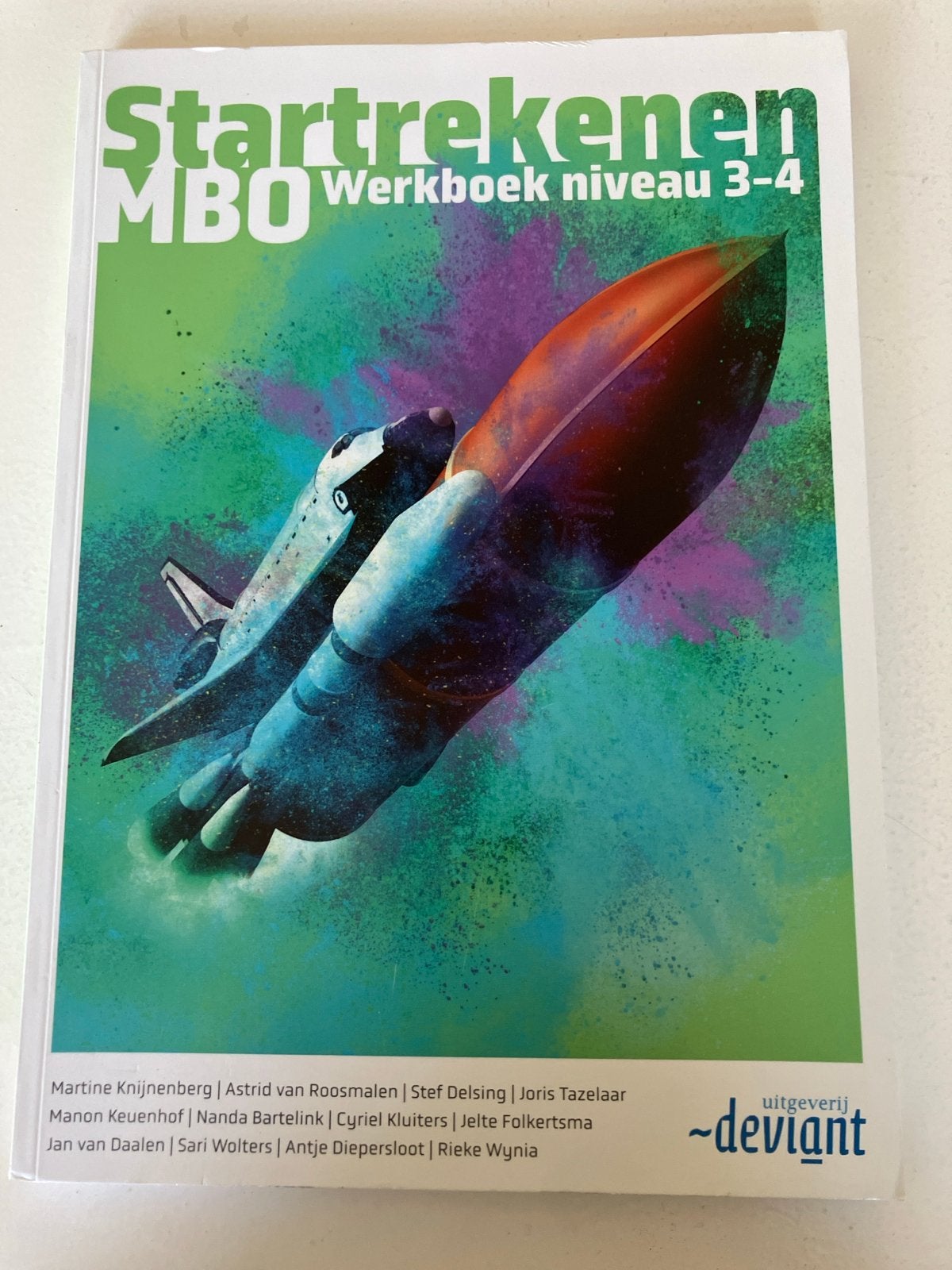 Startrekenen MBO Werkboek niveau 3-4, Ophalen of Verzenden, Zo goed als nieuw, Overige niveaus, Overige vakken