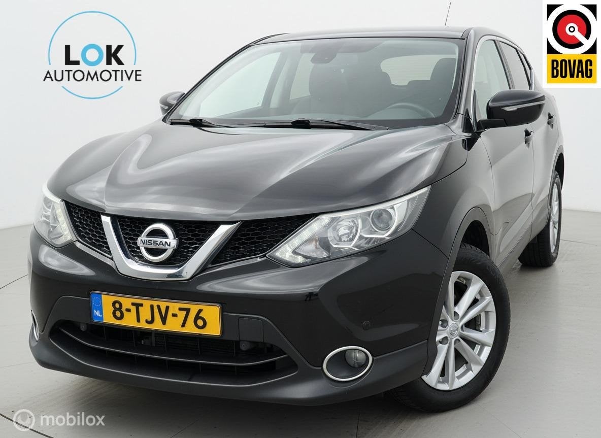 Nissan Qashqai 1.2 Premier Edition PANO|CAMERA|LED, Gebruikt, 4 cilinders, 116 pk, Zwart