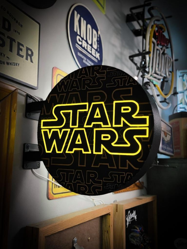 Nieuwe Star Wars LED Lamp - 23cm Diameter, USB Aansluiting, Ophalen of Verzenden