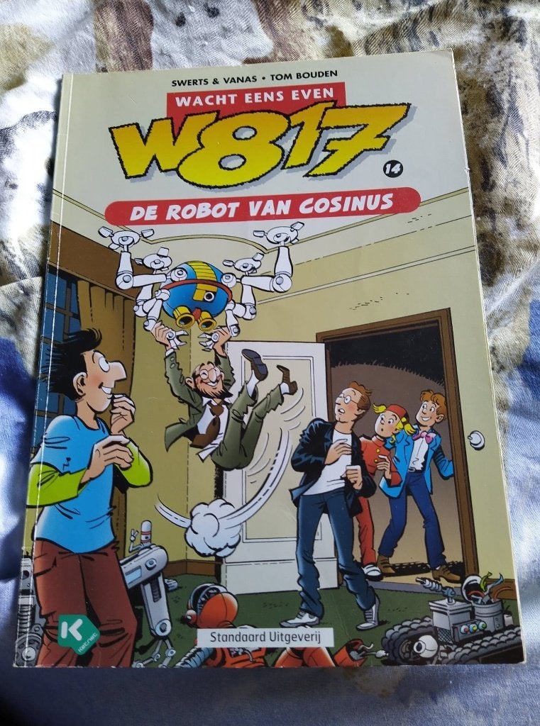 w817, Boeken, Stripboeken, Eén stripboek, Ophalen, Gelezen, Sweets & vanas