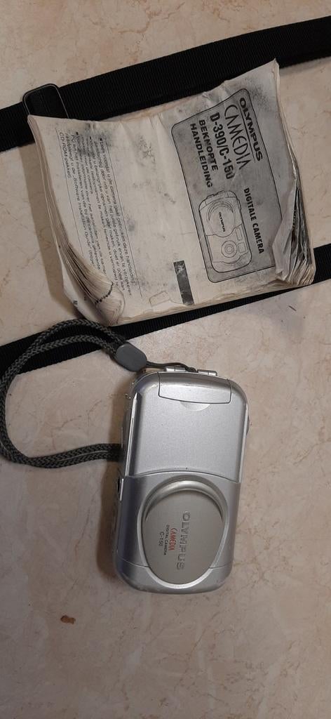 Olympus C-150 Digitale Camera met Tas en Handleiding, Ophalen, Gebruikt, Compact, Olympus