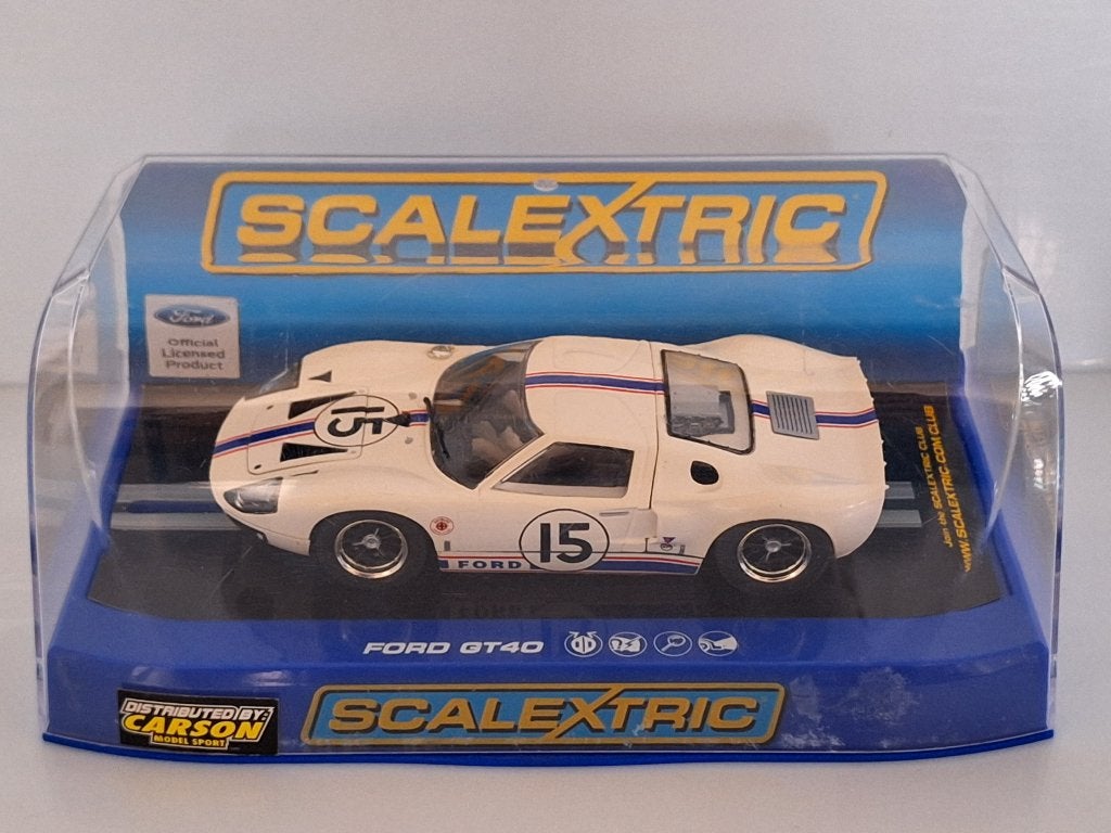 Scalextric Ford GT40 1966 Le Mans Ligier/Grossman #15 C3315, Kinderen en Baby's, Overige merken, Nieuw, Scalextric, Ophalen of Verzenden