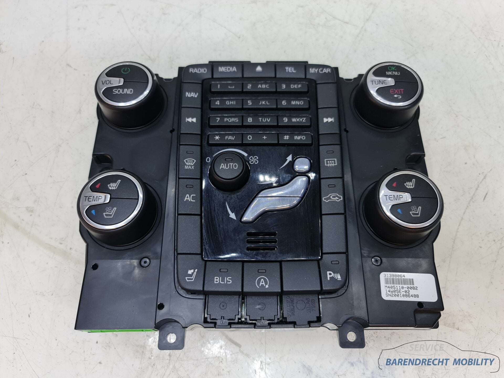 Volvo S60 II climate control bedieningspaneel kachelpaneel a, Gebruikt, Gunnar Engellaus vag 8
405 31  Gothenburg, SE, Info@volvocars.com