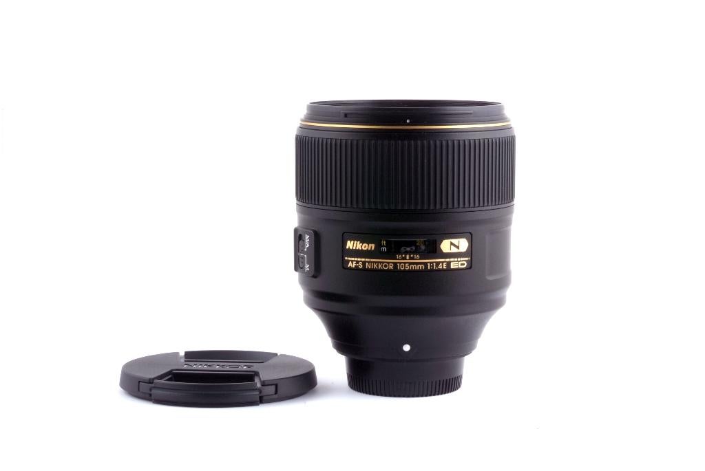 Nikon 105mm 1.4 afs Nieuwstaat 1 jaar garantie, T, Ophalen of Verzenden, Zo goed als nieuw, N