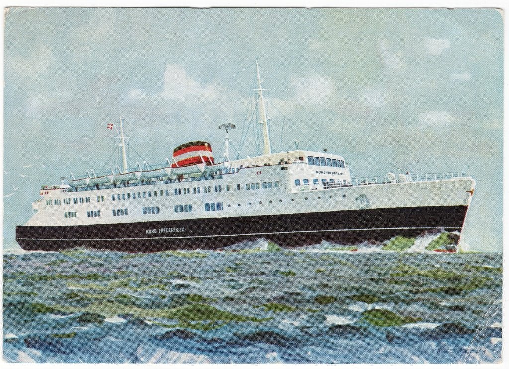 B26101 Kong Frederik IX, Ophalen of Verzenden, 1960 tot 1980, Gelopen, Voertuig