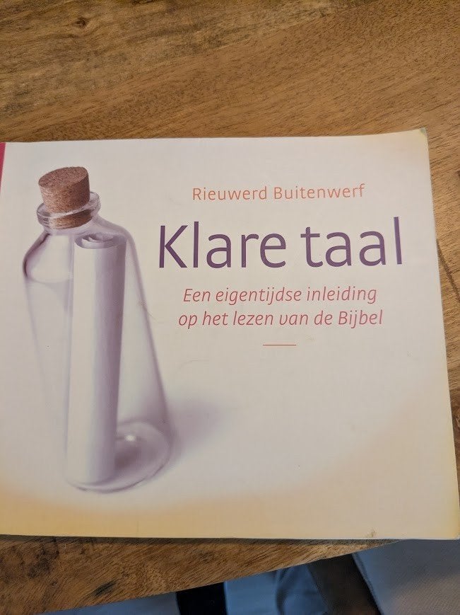 Klare Taal, Rieuwerd Buitenwerf, Ophalen of Verzenden, Gelezen, Christendom | Protestants