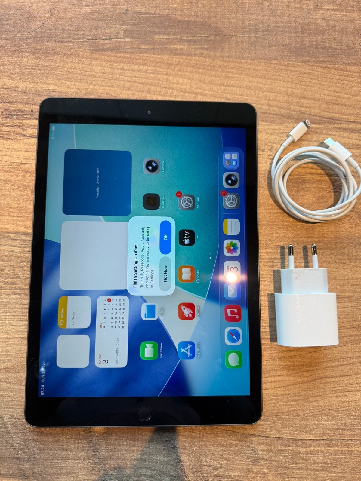 iPad 8e Gen 128GB wifi+sim 128GB(zoals nieuw), Computers en Software, Apple iPads, Apple iPad, Zo goed als nieuw, Grijs, Ophalen