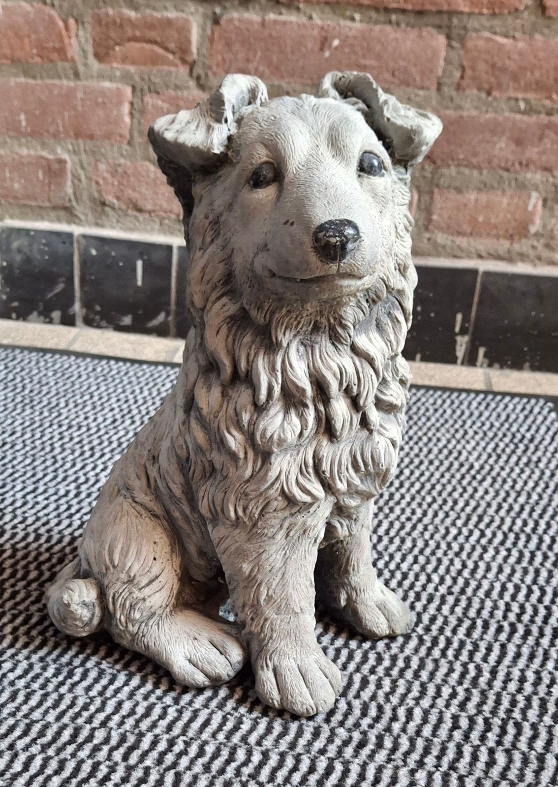 Betonnen hond beeld - Tuindecoratie, Ophalen, Nieuw, Beton, Dierenbeeld