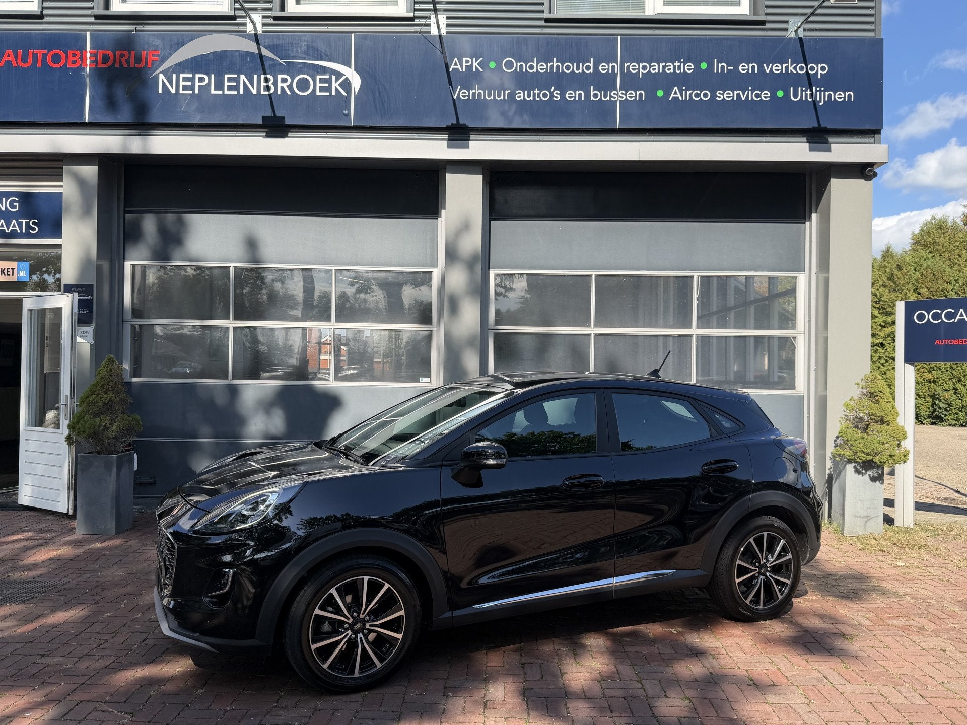 Ford Puma 1.0 EcoBoost ST-Line Bj 2020 Km 57.564 124pk Deale, Auto's, Dealer onderhouden, Stof, Zwart, Bedrijf