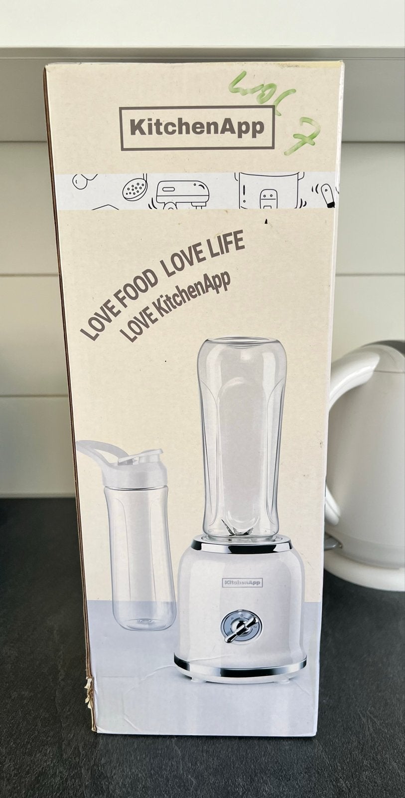Retro Blender - Nieuw in doos, Minder dan 1 liter, Ophalen of Verzenden, Nieuw, 2 snelheden