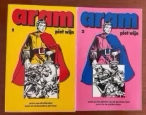 Aram pockets 1 en 2 van Piet Wijn uit 1973, Boeken, Fantasy, Gelezen, Ophalen of Verzenden