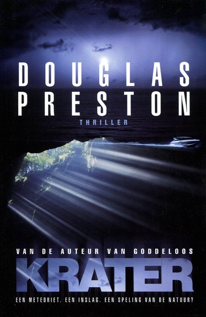 Douglas Preston  -  Krater, Ophalen of Verzenden, Zo goed als nieuw