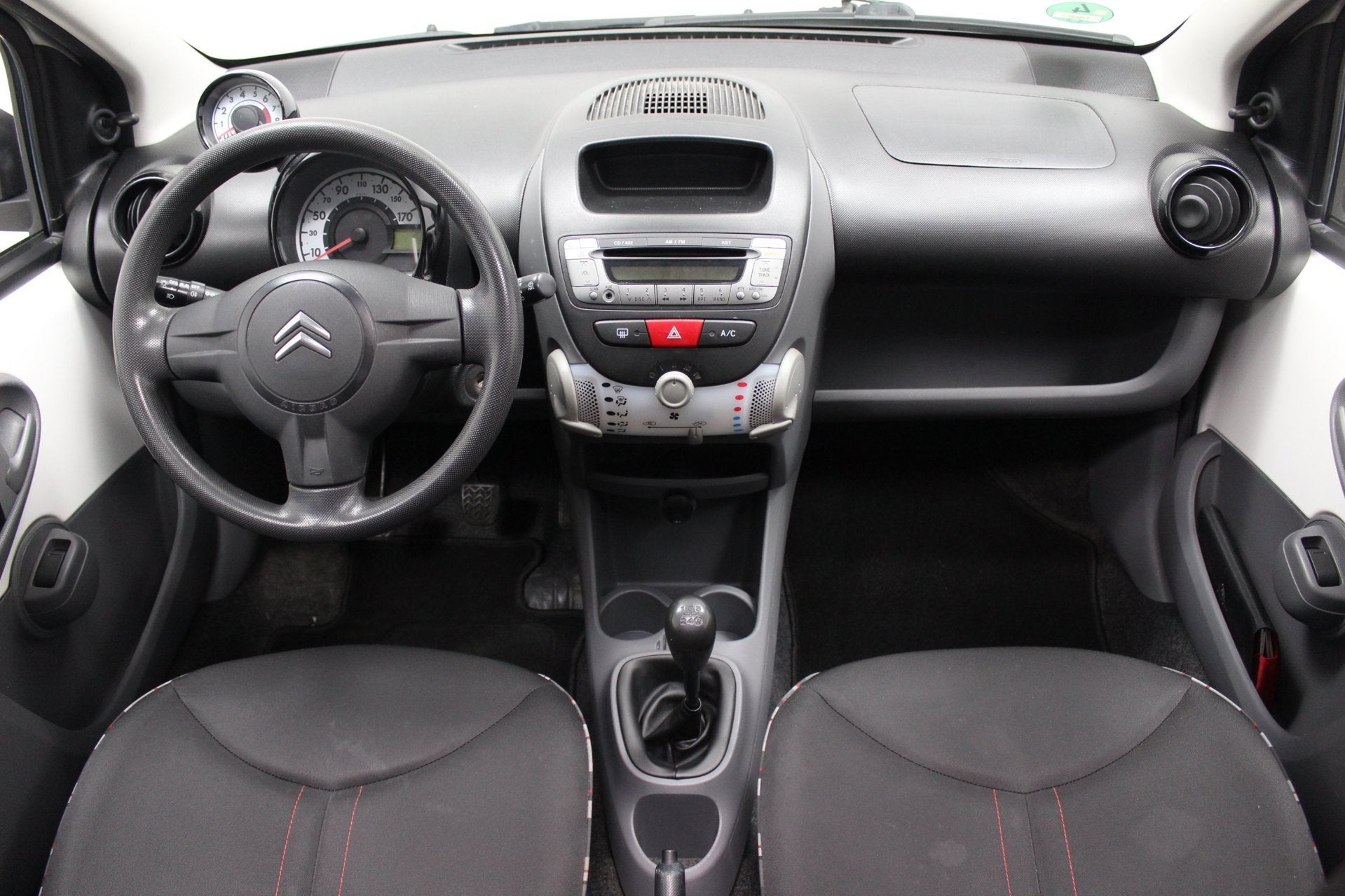 Citroen C1 1.0-12V Exclusive | Airco | Open dak | Elektrisch, Voorwielaandrijving, Euro 5, Gebruikt, 4 stoelen