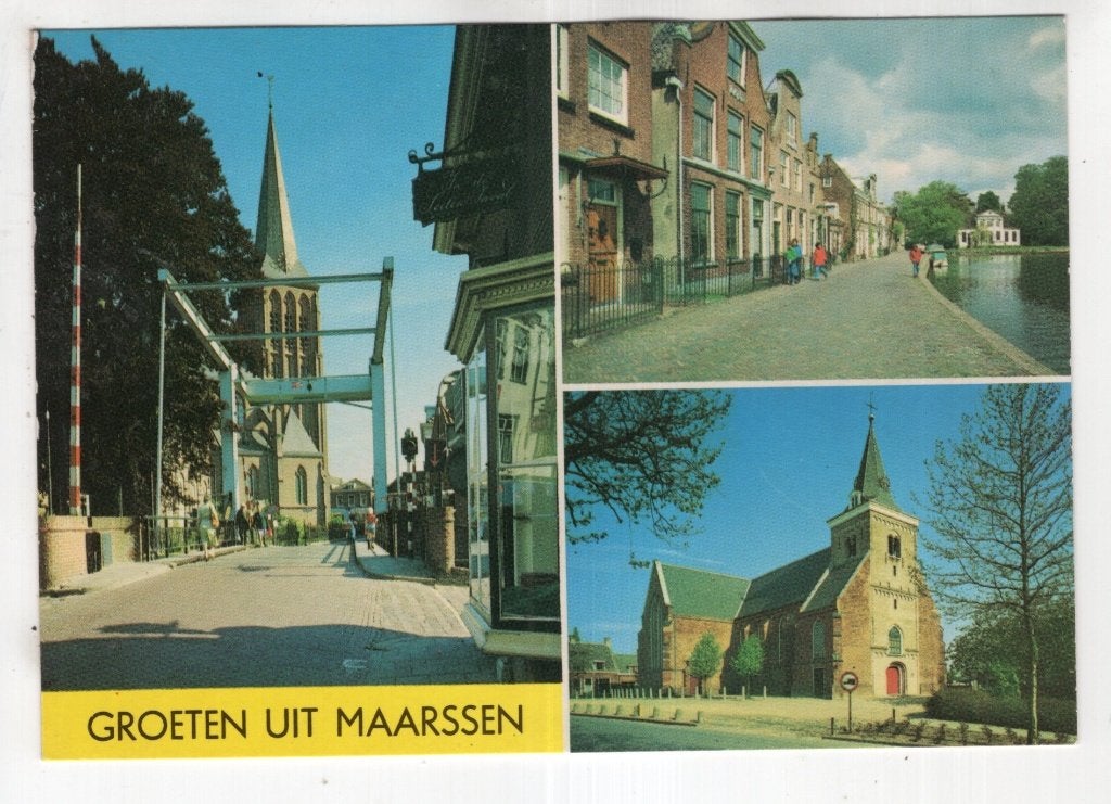 Maarssen   Groet, Verzenden, Ongelopen, Utrecht