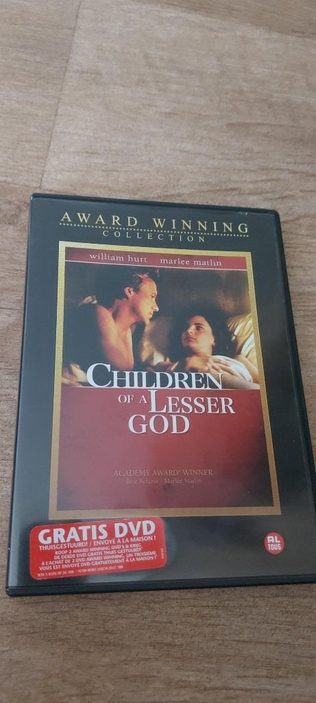 dvd filmhuis speelfilm Children of a Lesser God, Overige gebieden, Overige genres, Ophalen of Verzenden, Nieuw in verpakking