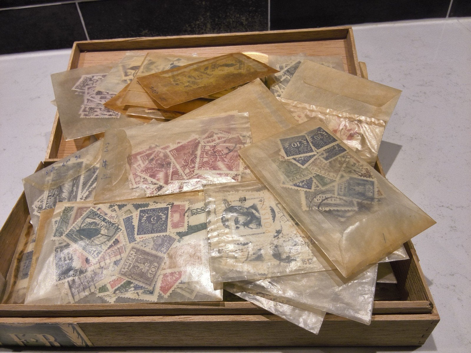 Verzameling postzegels Polen in circa 70  zakjes - gestempel, Ophalen of Verzenden, Polen, Gestempeld