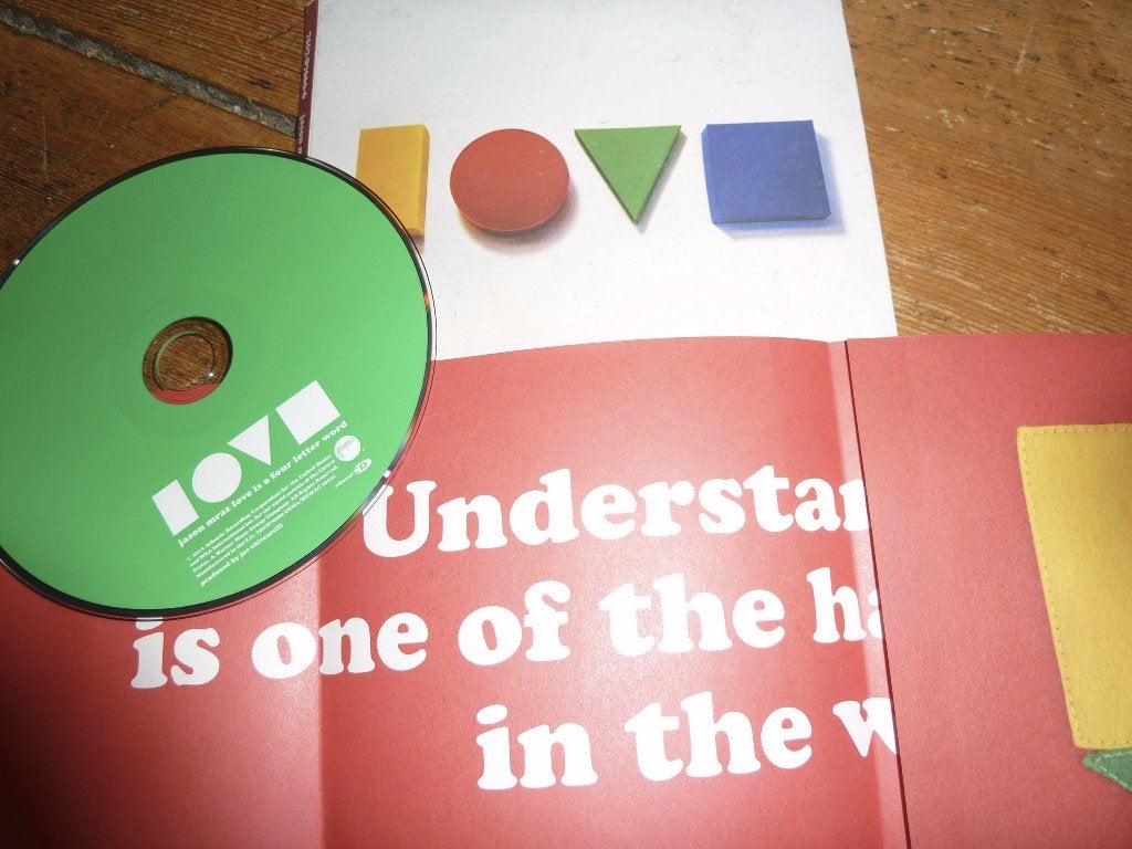 CD LOVE IS A FOUR LETTER WORD jason mraz 1972, Ophalen of Verzenden