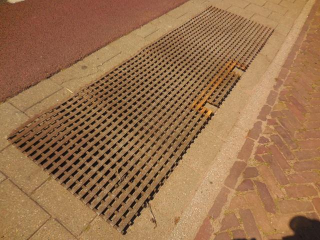 Rubbermat Buitenmat Kunststofmat, Ophalen of Verzenden, Gebruikt, Kunststof