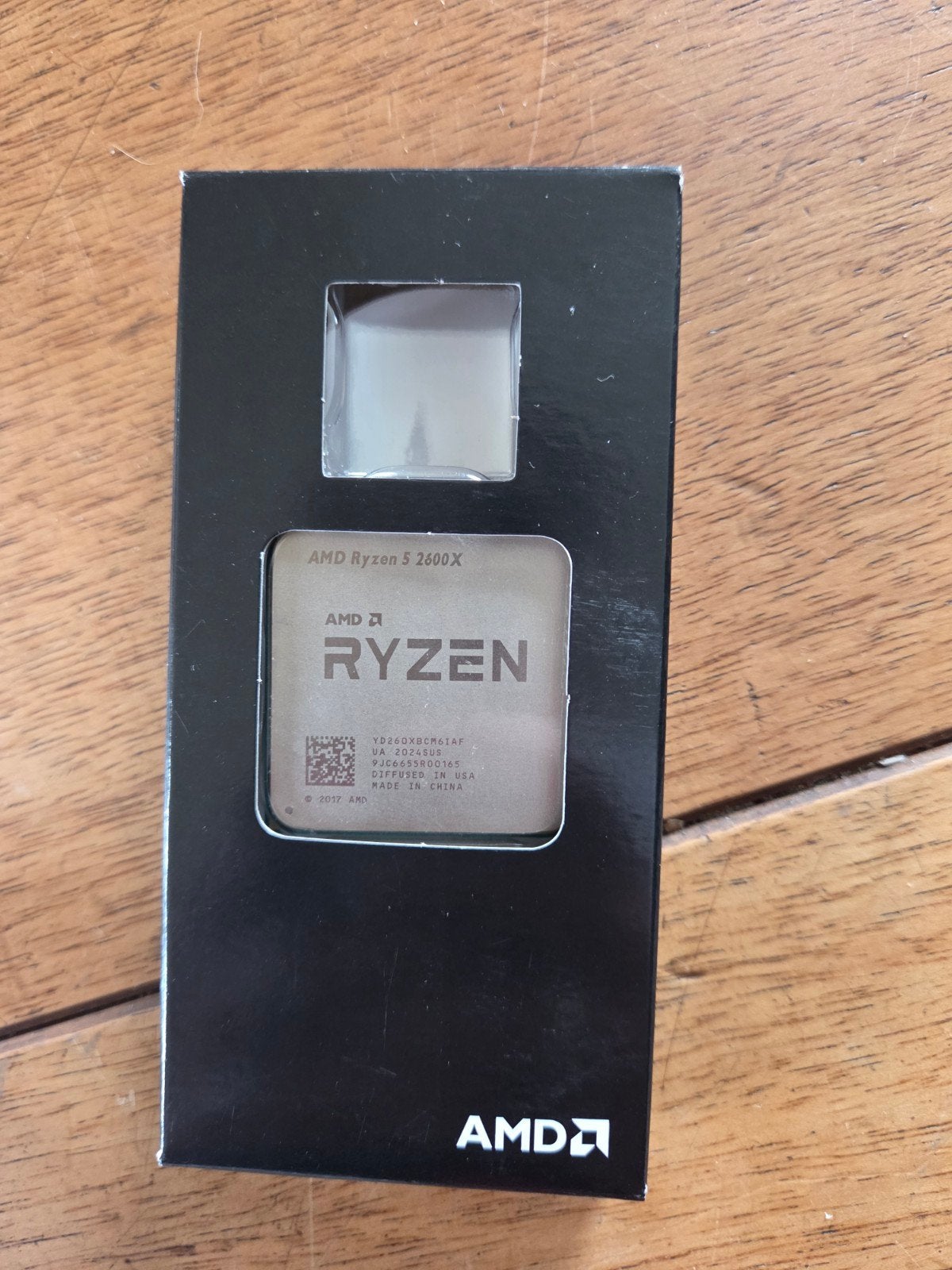 AMD Ryzen 5 2600X Processor - Zo goed als nieuw, Computers en Software, Ophalen, 6-core, AMD Ryzen 5 2600X, 3 tot 4 Ghz