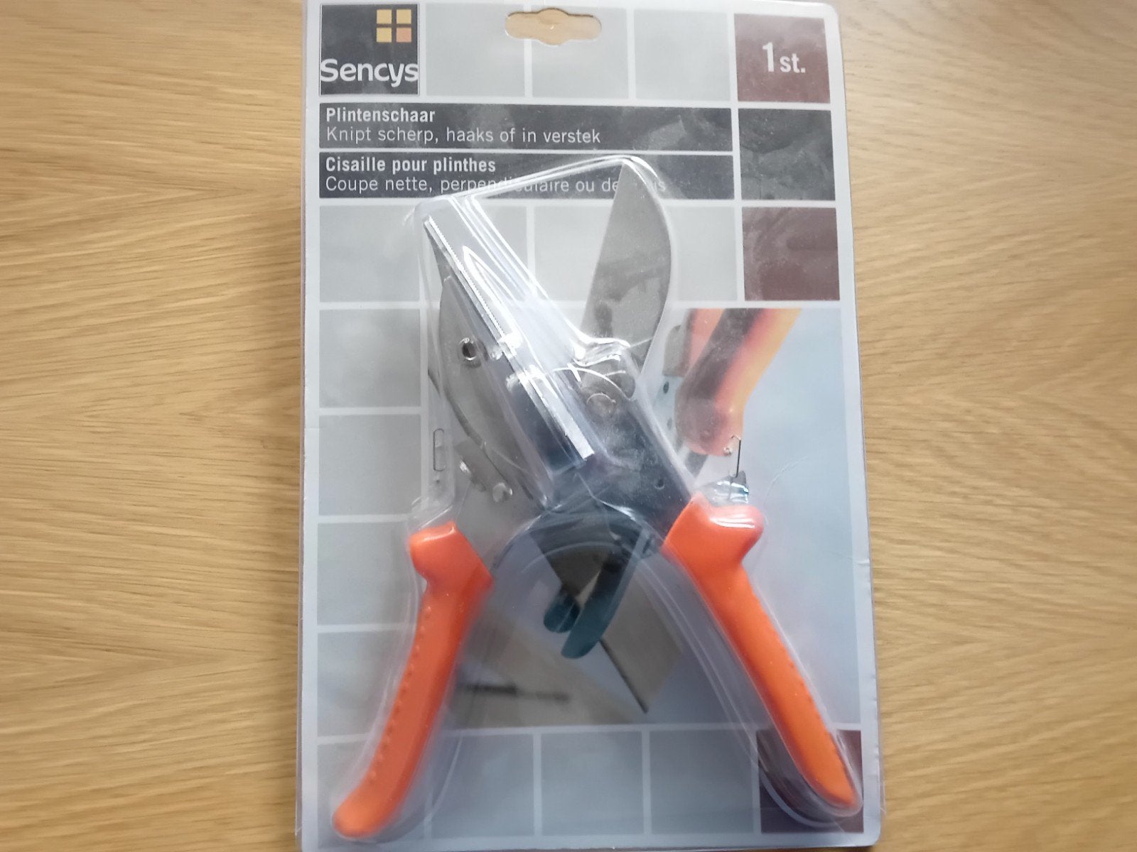 Sencys verstekschaar - Zo goed als nieuw 1x gebruikt, Ophalen of Verzenden, Zo goed als nieuw, Snijgereedschap, Overige merken
