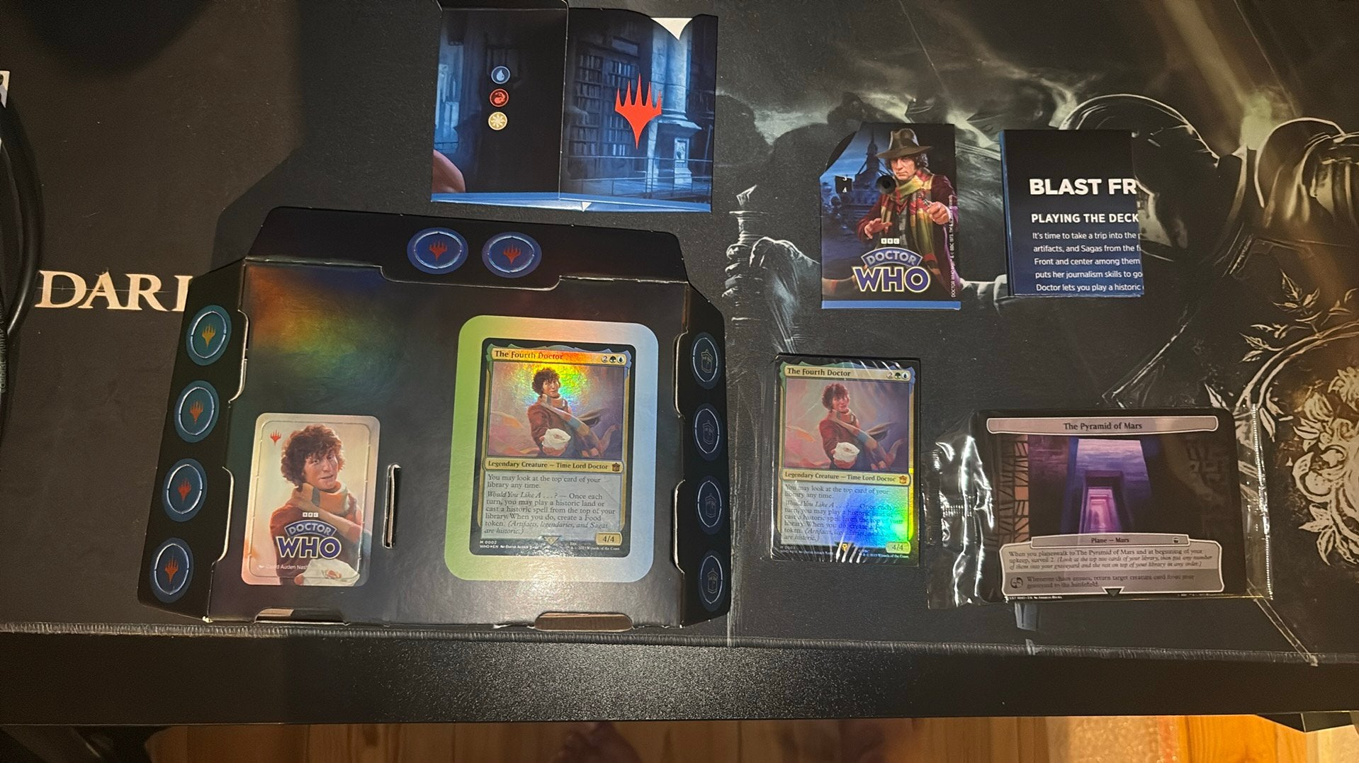 Ongebruikte Dr. Who Commander/EDH Deck Blast from the Past, Ophalen of Verzenden, Zo goed als nieuw, Speeldeck