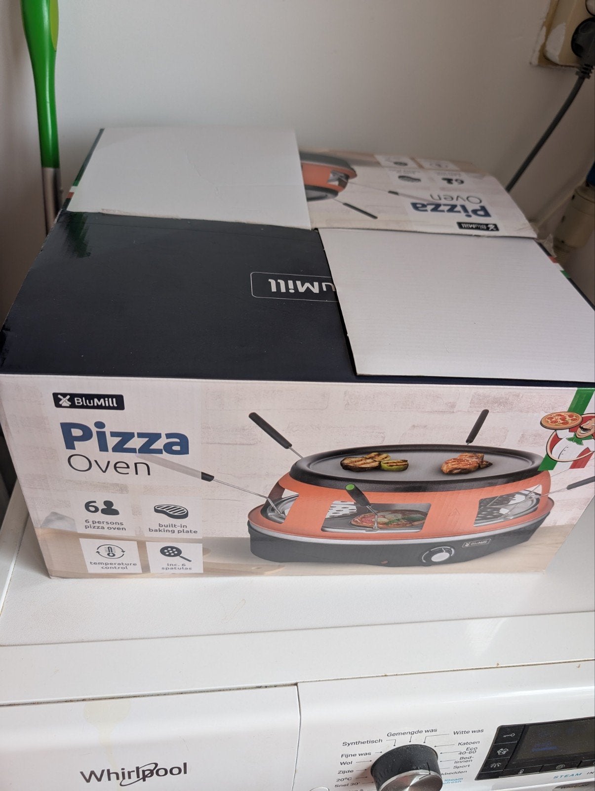 Blue Mill 6-persoons pizza oven, Ophalen, Zo goed als nieuw