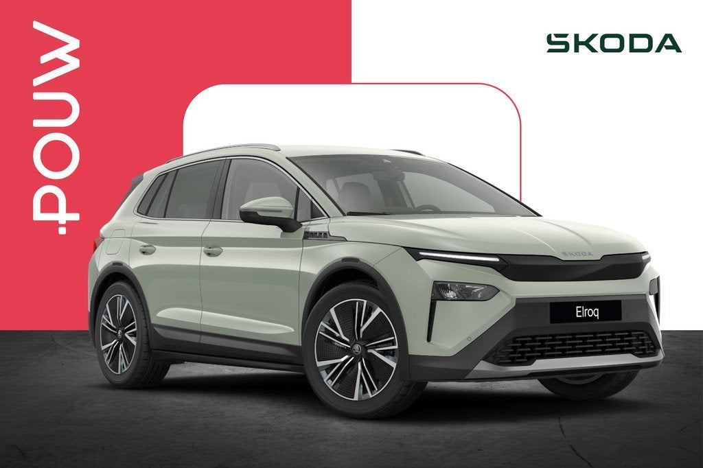 Skoda Elroq 85 286pk Business Edition | 20" Velgen | Trekhaa, Auto's, Skoda, Automaat, 12 maanden, Achterwielaandrijving, Zwart