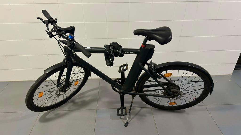 Cowboy C2 Ebike, Comfy Saddle, Includes AXA Wheel Lock, Fietsen en Brommers, Elektrische fietsen, Ophalen, Zo goed als nieuw, 55 tot 59 cm