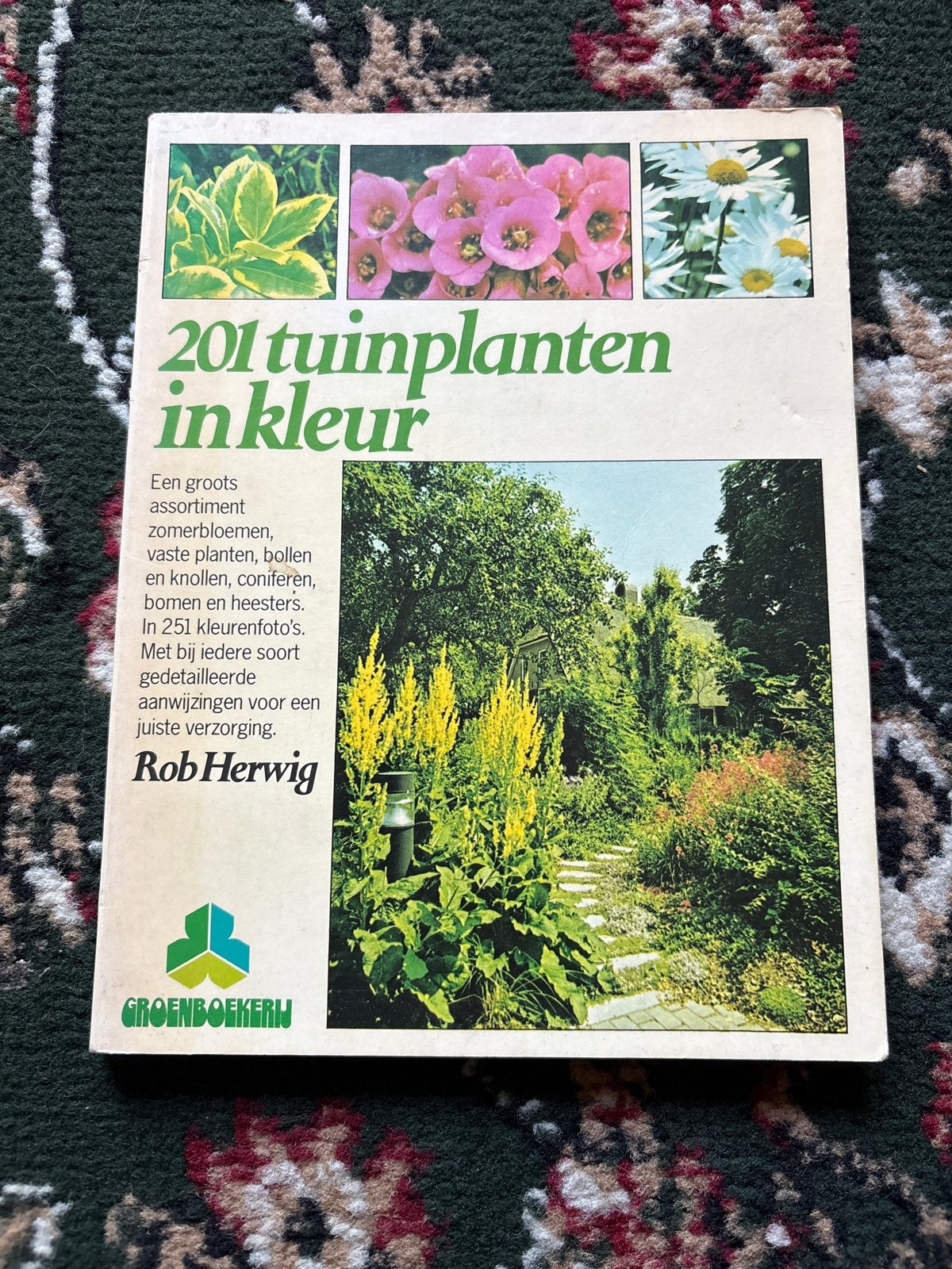 201 Tuinplanten in Kleur - Rob Herwig (Tuinboek), Ophalen of Verzenden, Gelezen, Tuinieren en Tuinplanten