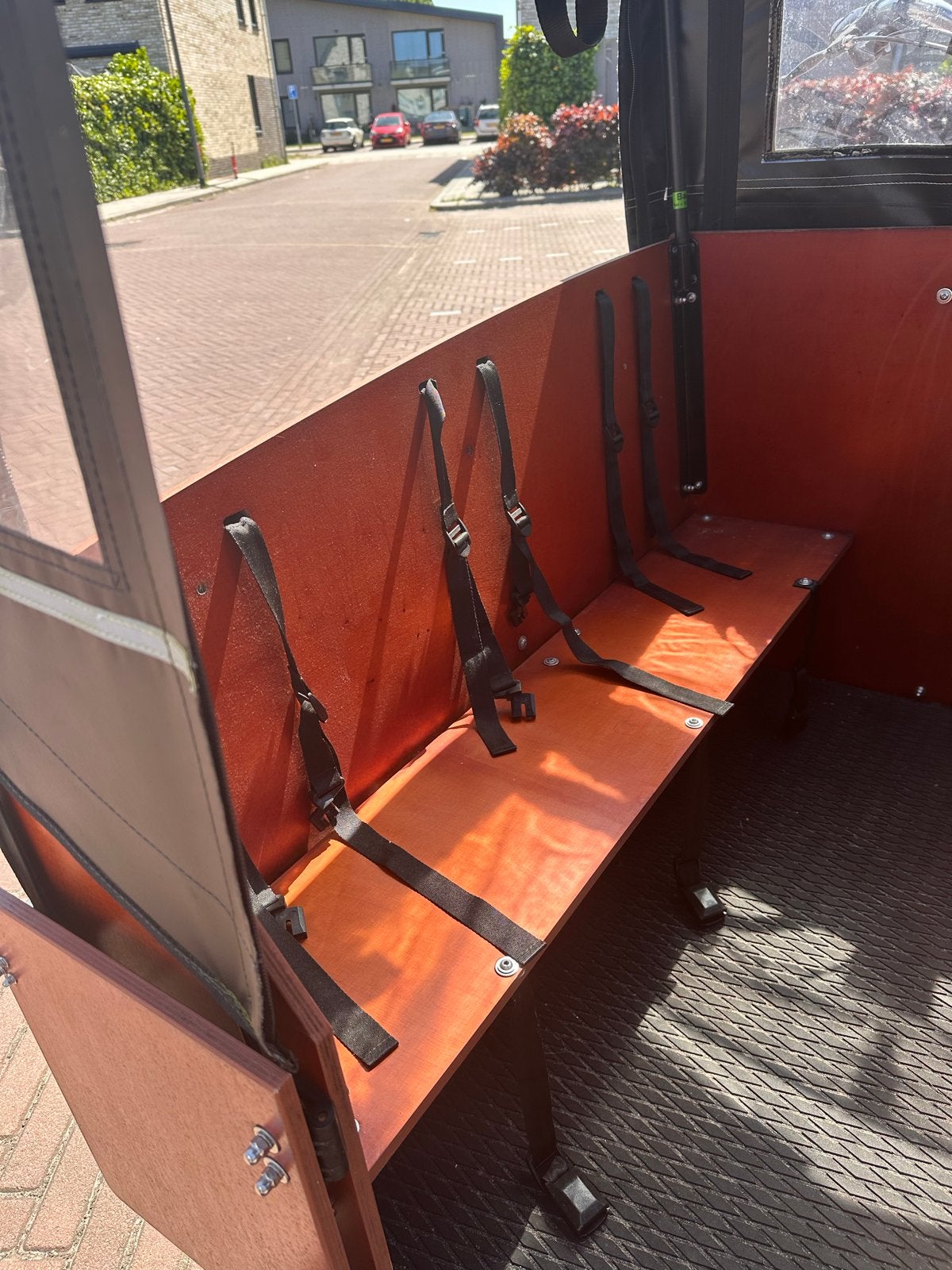 Babboe bakfiets max-e, Ophalen, 4 kinderen of meer, Gebruikt, Elektrisch