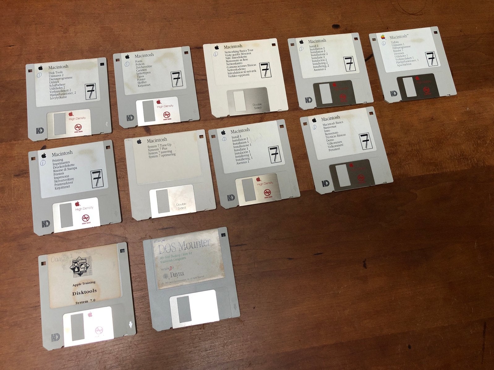 Apple Macintosh Systeem 7.0 en meer, Computers en Software, Vintage Computers, Ophalen of Verzenden