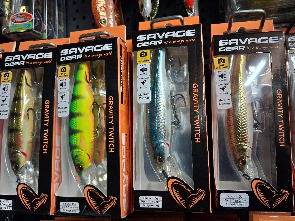 Savage Gear Gravity Twitch 95mm (Twitchbaits) in 5 kleuren, Tinstraat, Savage Gear, Overige typen, Nieuw