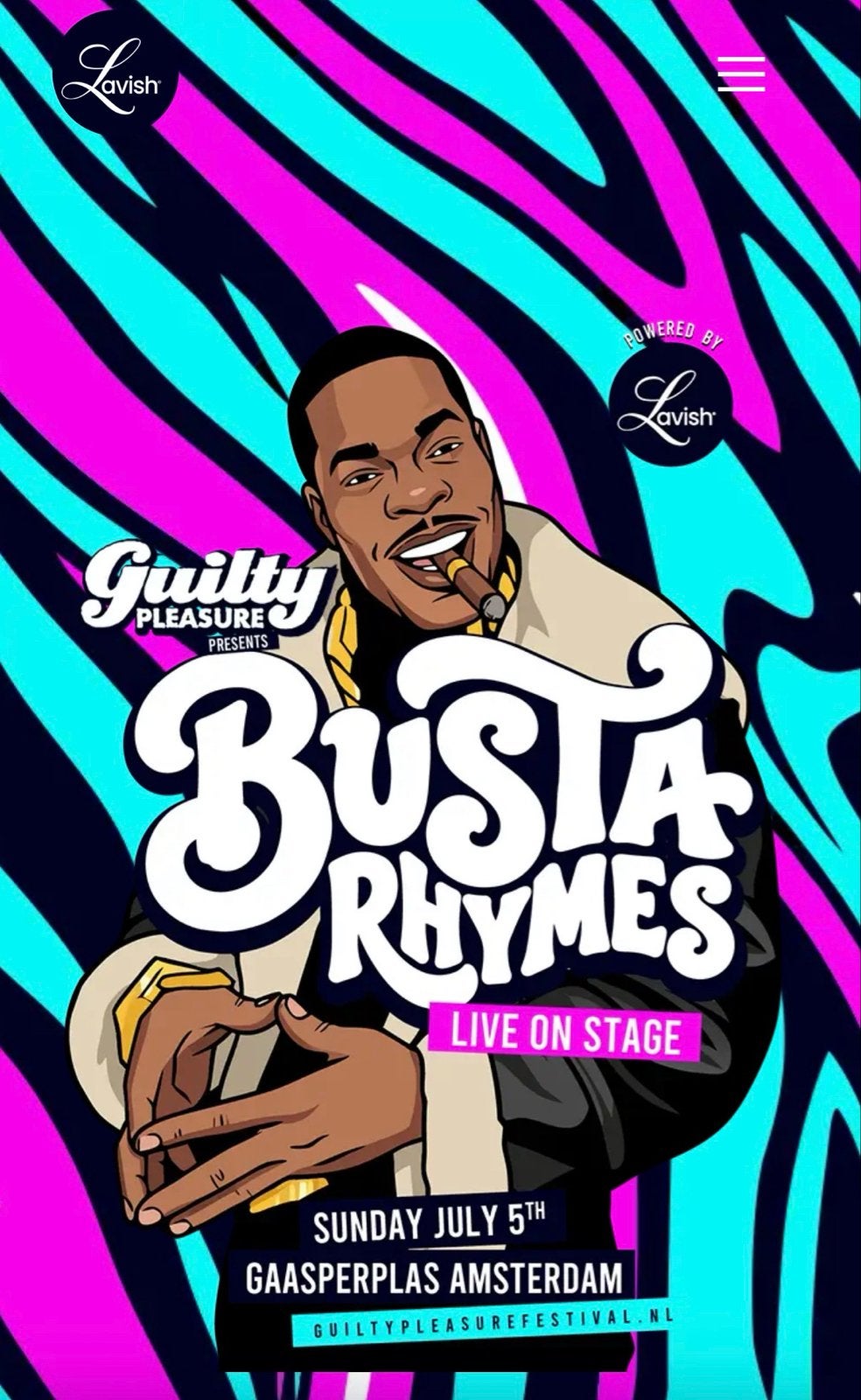 Guilty pleasure festival, Drie personen of meer