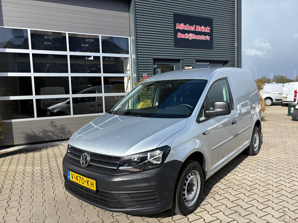 Volkswagen Caddy 2.0 TDI L1H1 Airco Euro 6, Auto's, Bestelauto's, Stof, Gebruikt, 4 cilinders, Volkswagen