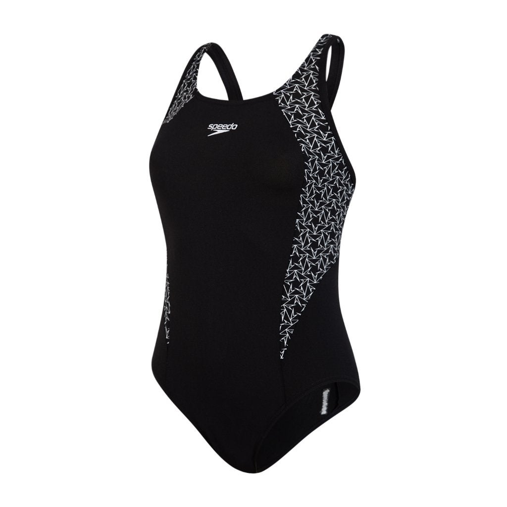 Nieuw Speedo W Endurance Boomstar Splice Flyback badpak, Zwart, Info@allsport-group.com, All Sport NV, Nieuw