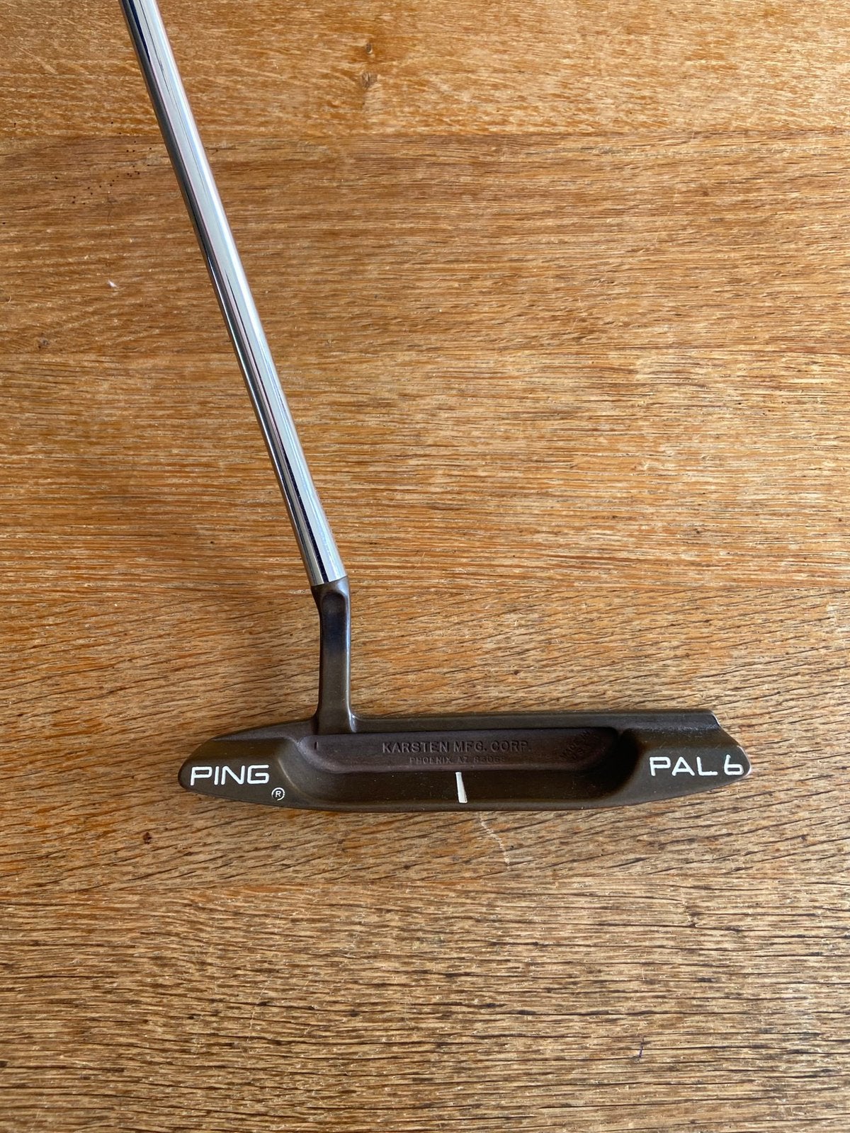 Mooie Ping Pal 6 BeCu putter 35,5 inch, Ophalen of Verzenden, Zo goed als nieuw, Club, Ping