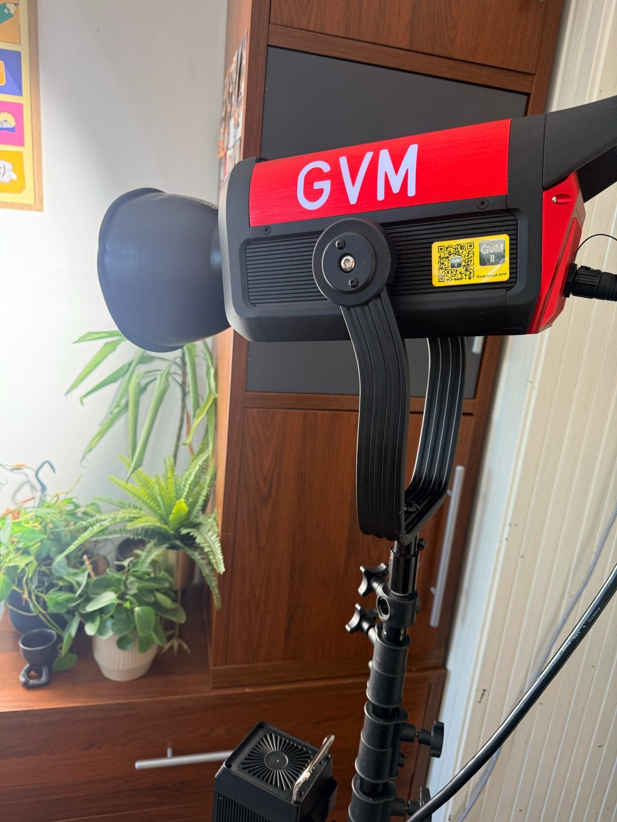GVM SD650B Pro LED lamp, Ophalen, Zo goed als nieuw, Video