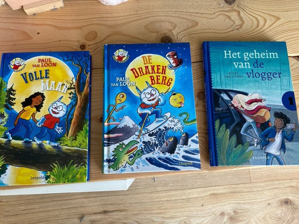 Paul van Loon & Wieke van Oordt boeken + kaptein onderbroek, Ophalen of Verzenden, Zo goed als nieuw, Fictie algemeen
