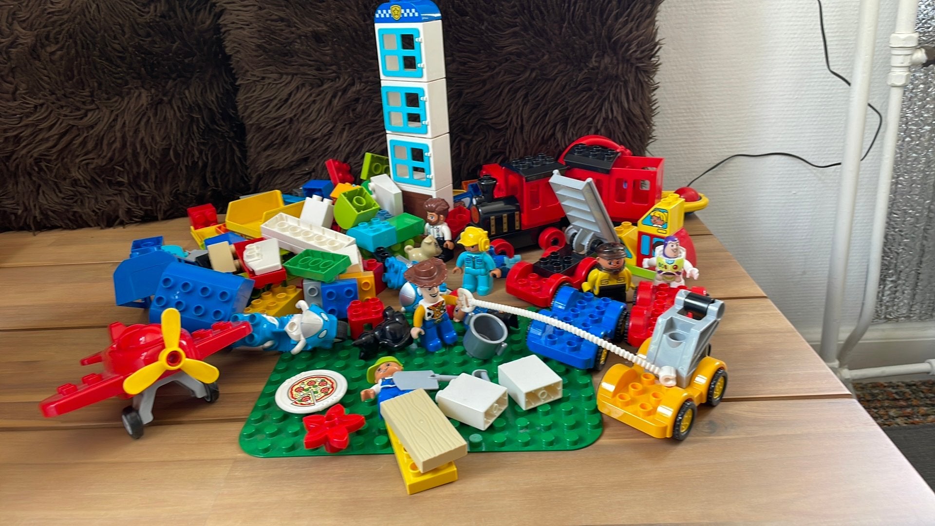 Duplo allerlei, Kinderen en Baby's, Speelgoed | Bouwstenen, Ophalen, Zo goed als nieuw