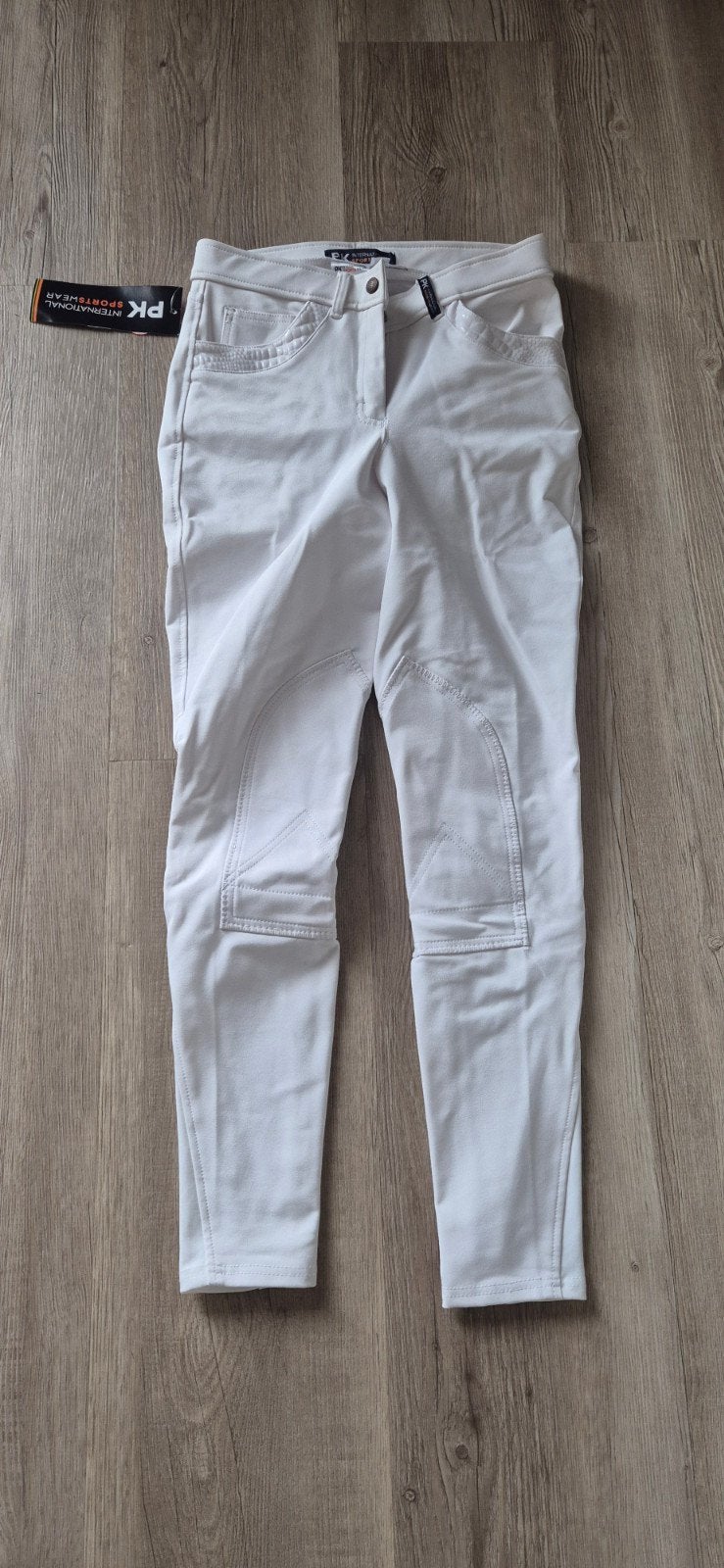 witte rijbroek pk maat 38 nieuw, Sierdetails, Dressuur, Overige merken, Nieuw