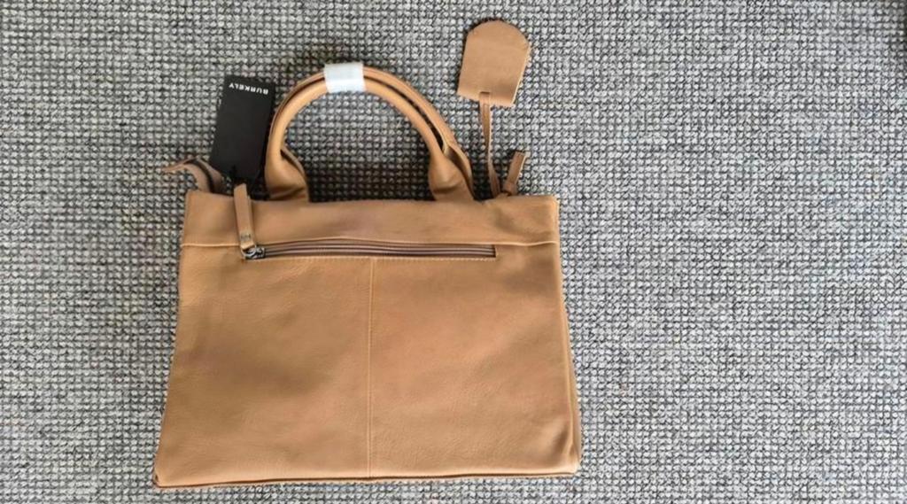 Burkely handtas, nieuw met label, cognac kleurig leer, Ophalen of Verzenden