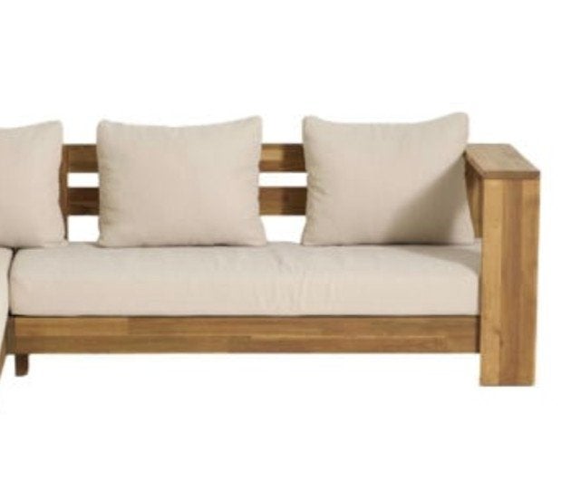 Nieuwe Nous Garden Belmonte 2-zits bank - Beige, Ophalen, Nieuw, Bank