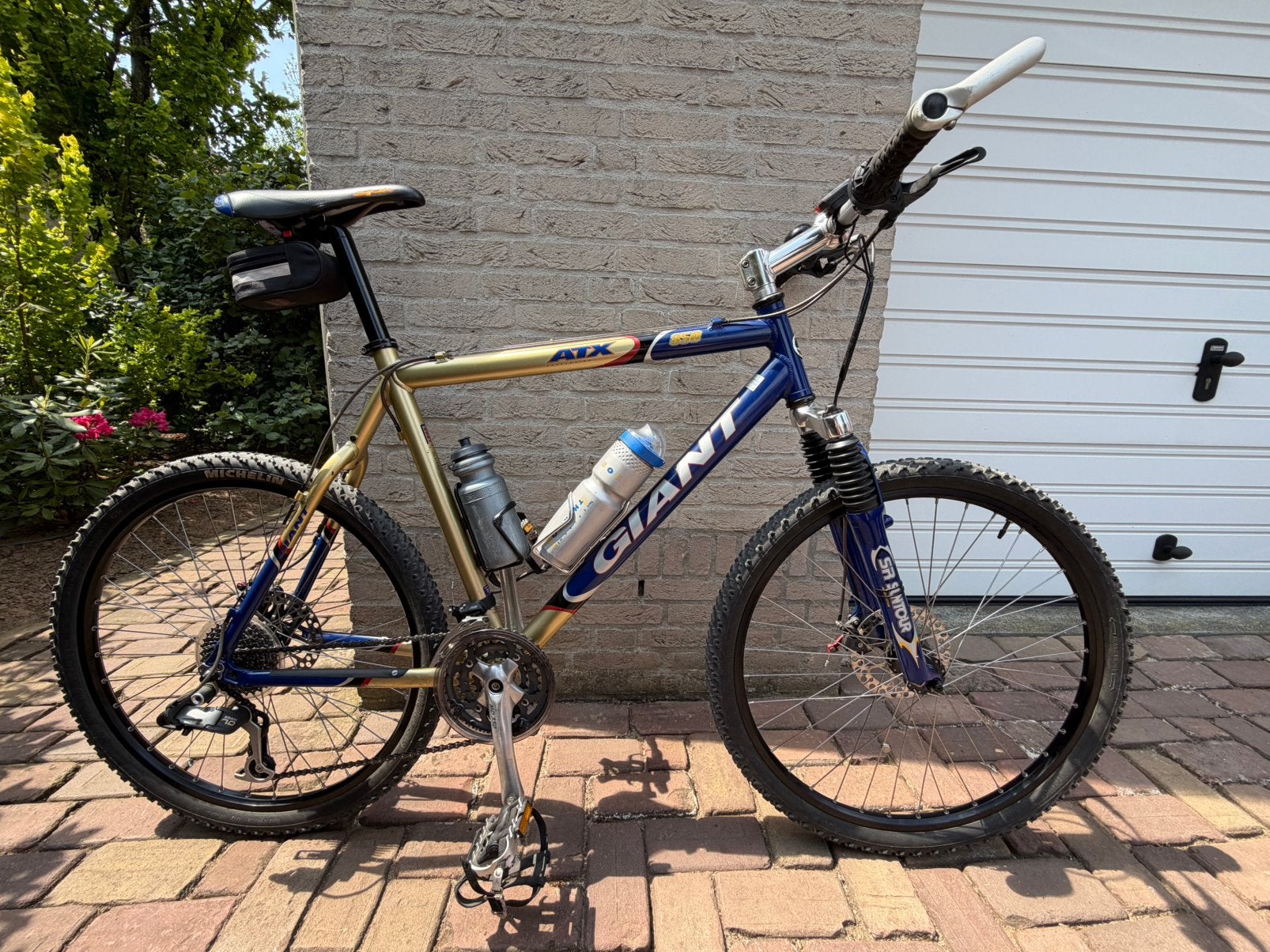 Mooie Giant ATX 850 moutainbike, Fietsen en Brommers, Fietsen | Mountainbikes en ATB, 53 tot 57 cm, Ophalen, Zo goed als nieuw