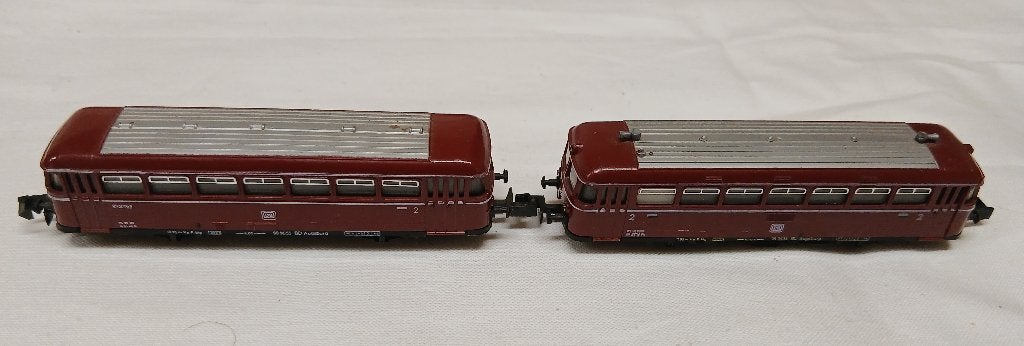 Minitrix locomotief en wagon - Arnold  Rapido, Gebruikt, Verzenden, Trix, Gelijkstroom