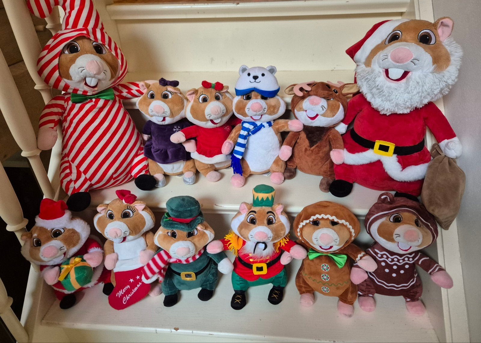 AH kerst hamsters, Ophalen of Verzenden, Zo goed als nieuw, Overige typen
