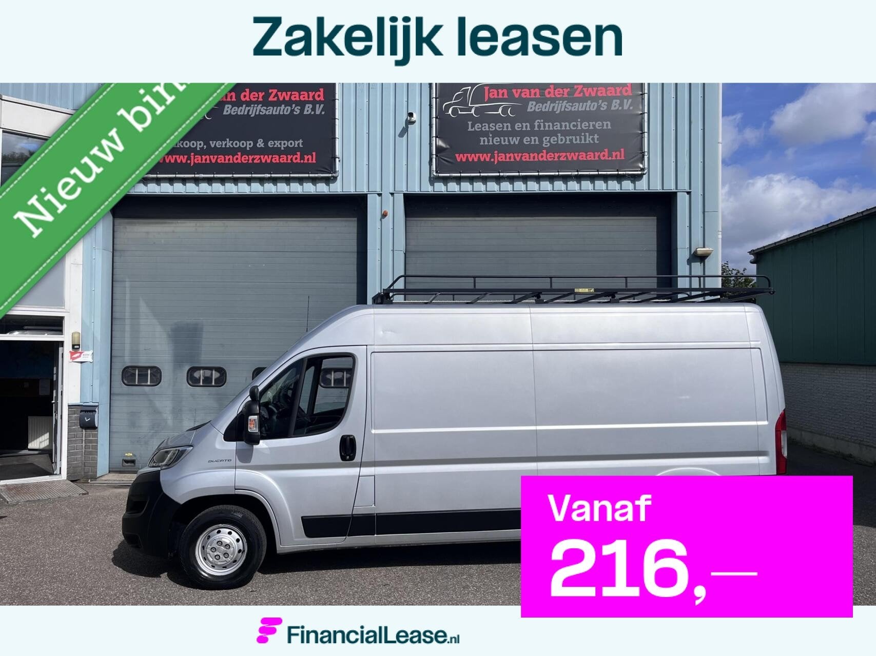 Fiat Ducato AUTOMAAT 33 2.3 MultiJet L3H2, Automaat, Gebruikt, Euro 6, 150 pk