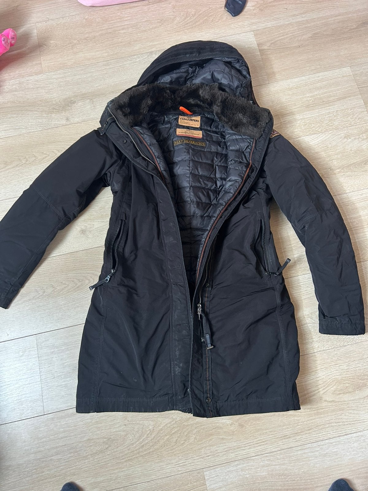 Parajumpers winterjas S origineel, Ophalen of Verzenden, Zo goed als nieuw, Zwart