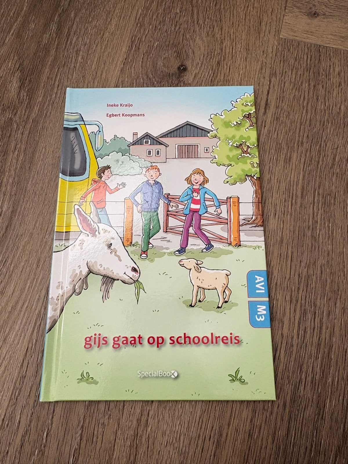 Ineke Kraijo - gijs gaat op schoolreis, Boeken, Fictie algemeen, Ophalen of Verzenden, Zo goed als nieuw, Ineke Kraijo