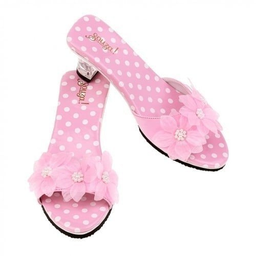 Souza! Roze prinsessen muiltjes met bloemen, maat 24/25, Kinderen en Baby's, Ophalen, Nieuw